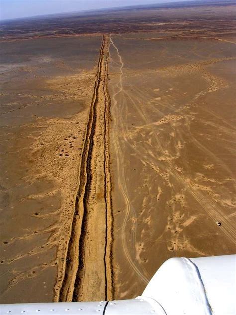 mur de sable sahara occidental